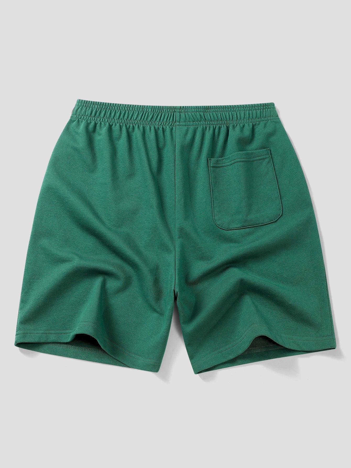 Relax Fit Contrast Collar Polo Shirt & Cotton Drawstring 7" Shorts