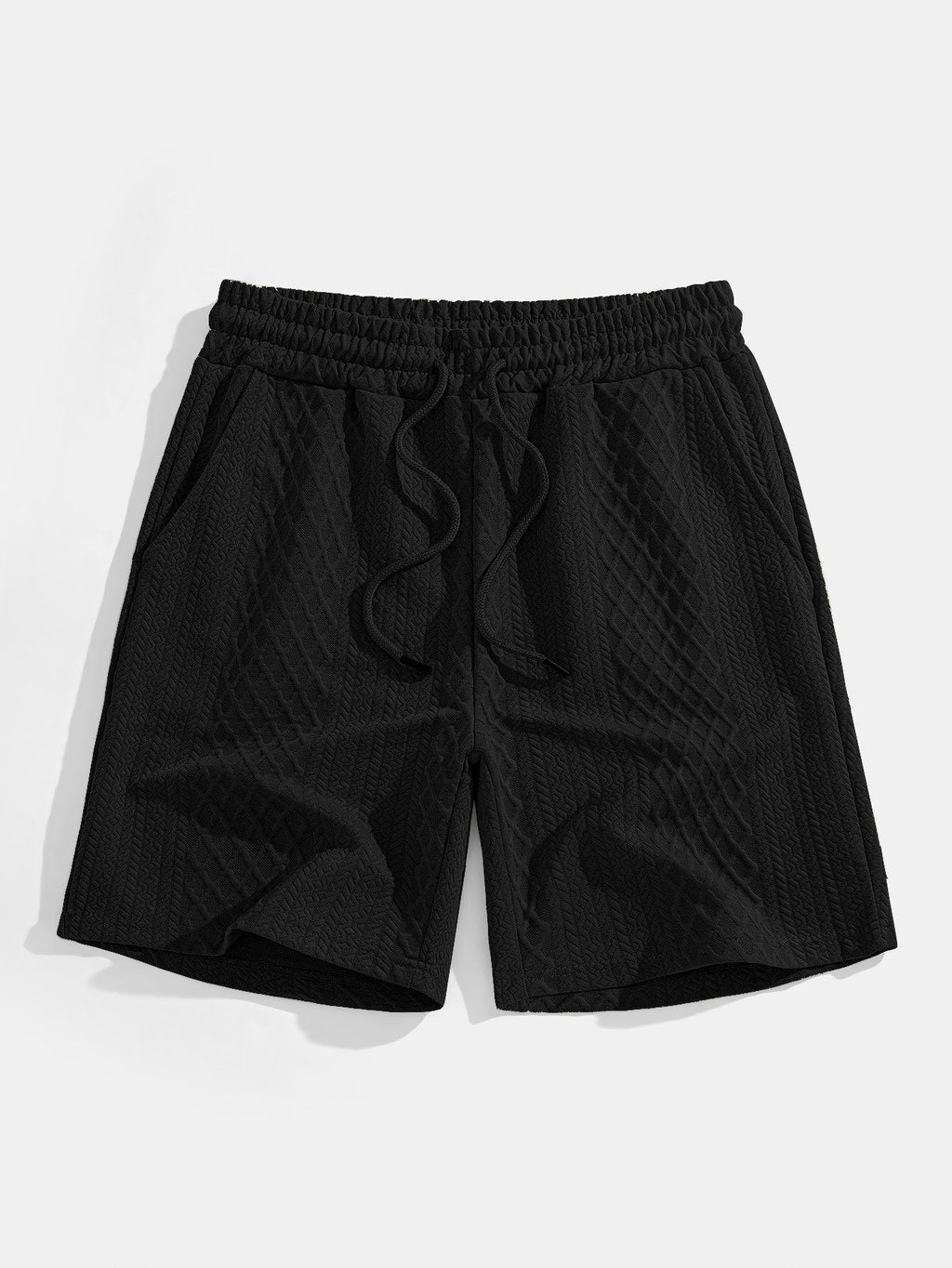 Geometric Diamond Jacquard Polo & Shorts