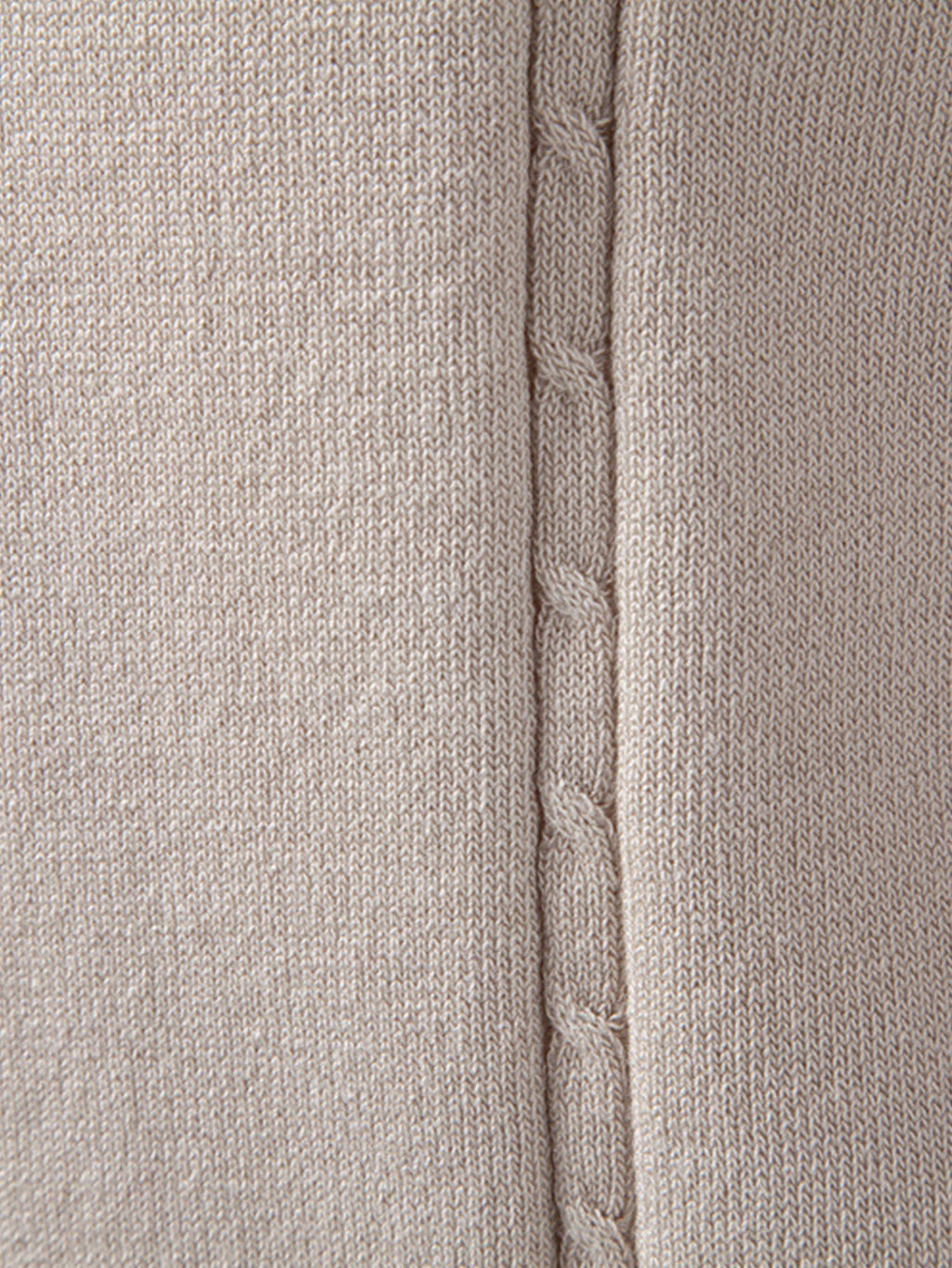 Twist Knit Polo & Elastic Waist Straight Leg Trousers