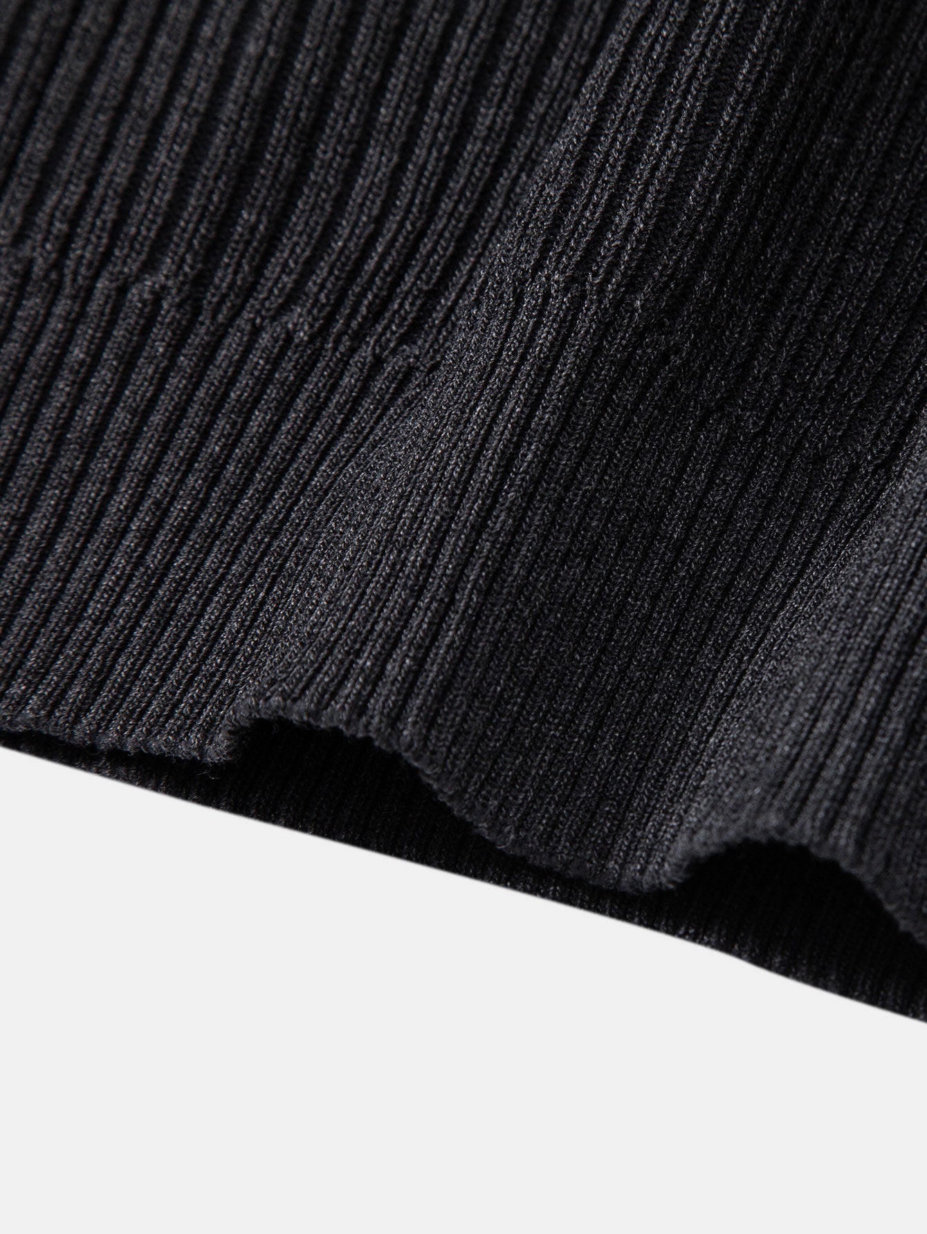 Striped Gradient Knitted Polo Shirt & Slim Fit Tapered Trousers