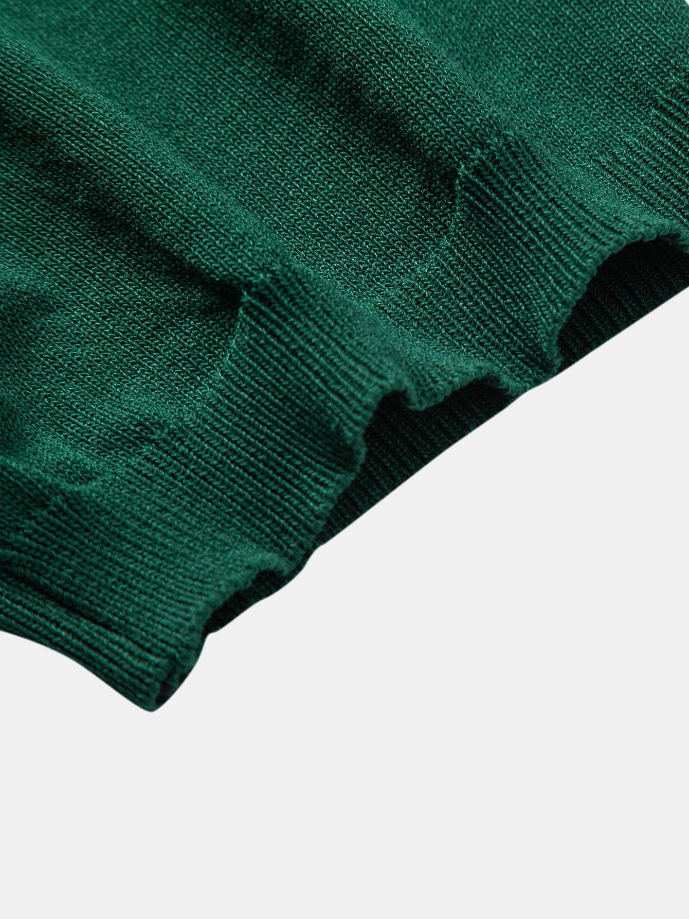 Stripe Jacquard Knit Polo Shirt & Slim Fit Tapered Trousers
