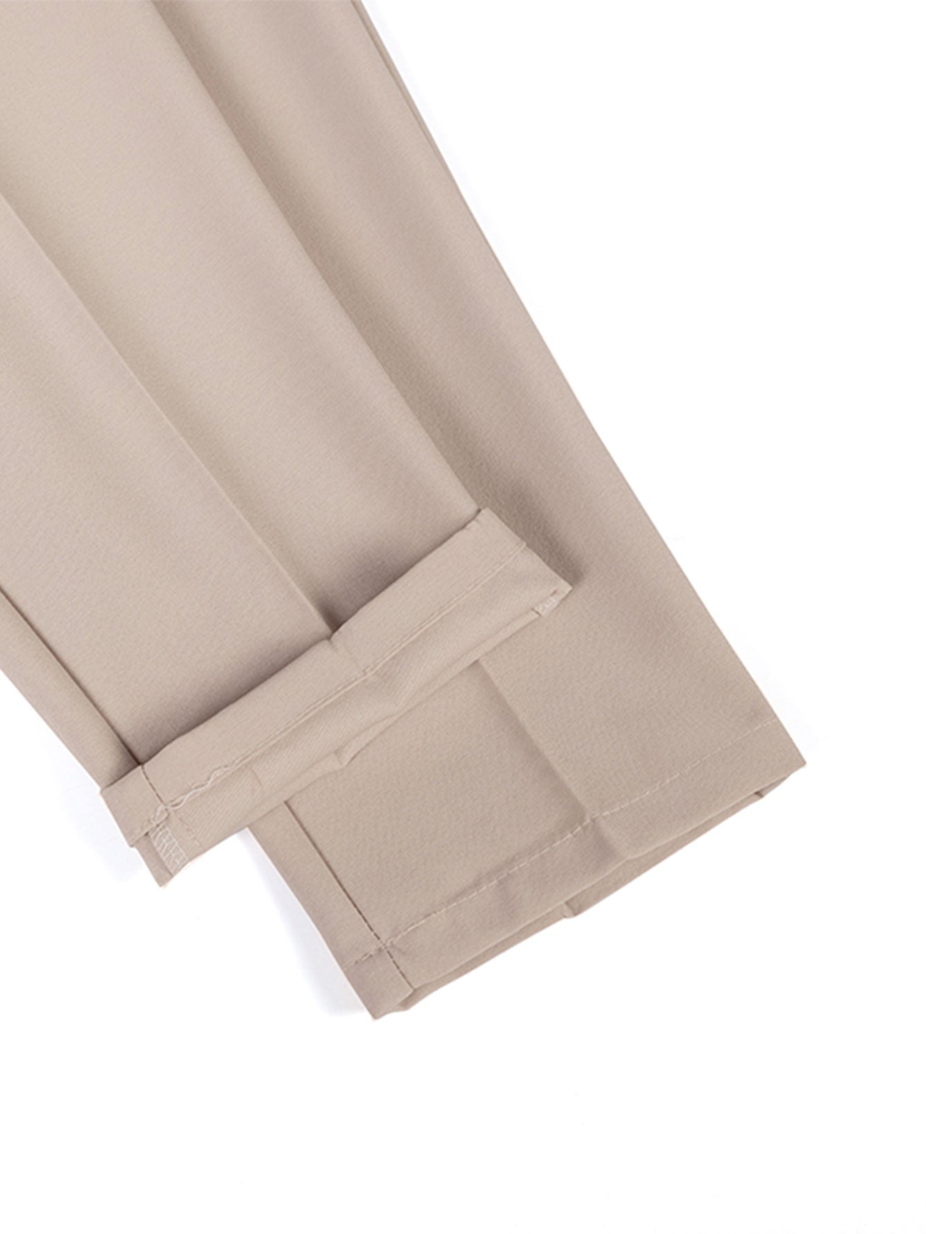 Stripe Geometric Jacquard Knitted Polo Shirt & Slim Fit Tapered Trousers