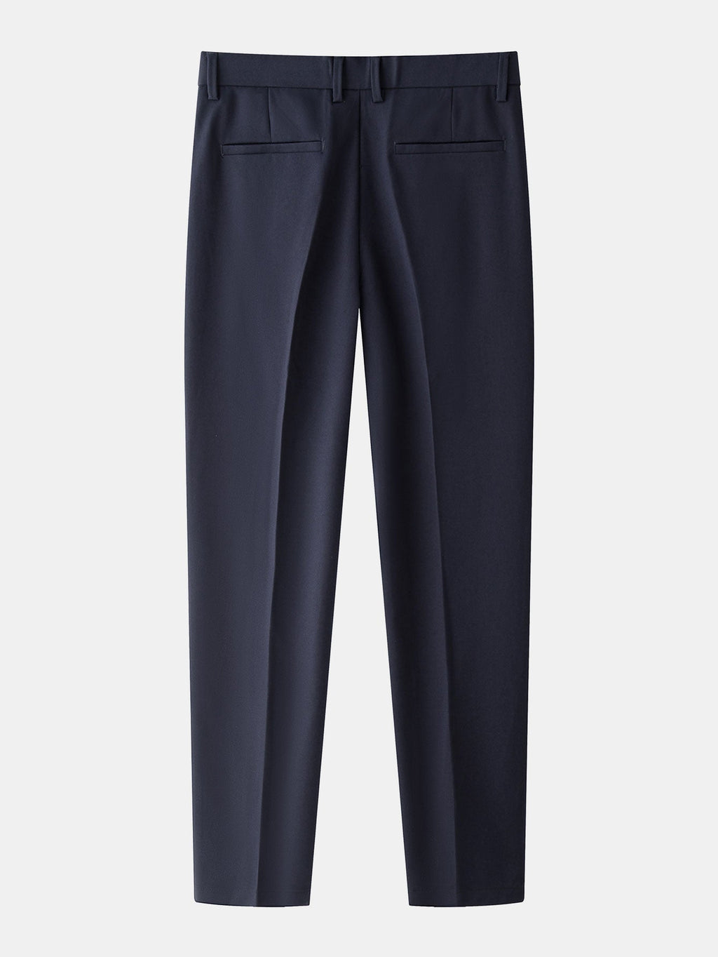 Contrast Textured Johnny Collar Polo & Slim Fit Tapered Trousers
