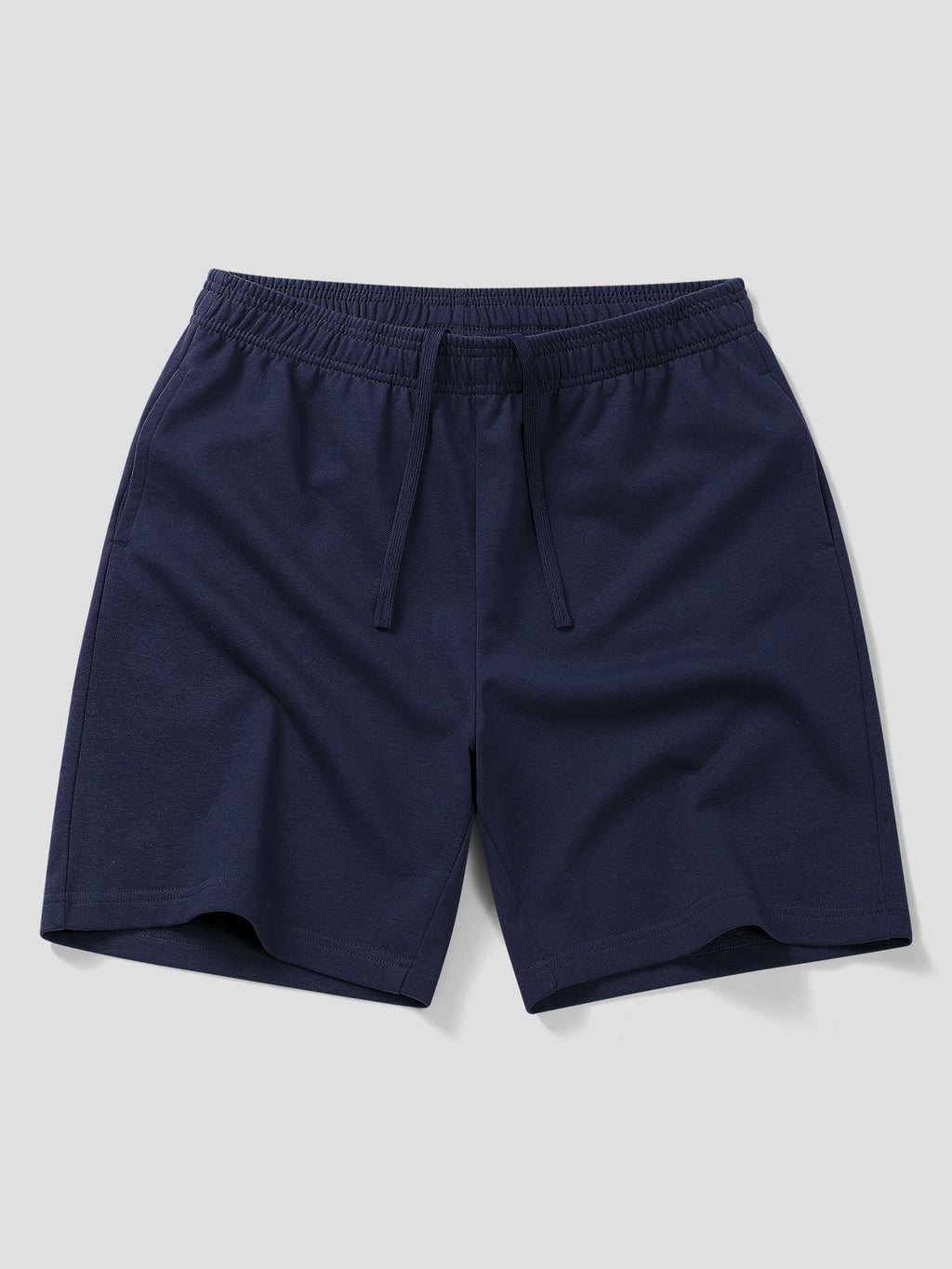 Relax Fit Contrast Collar Polo Shirt & Cotton Drawstring 7" Shorts