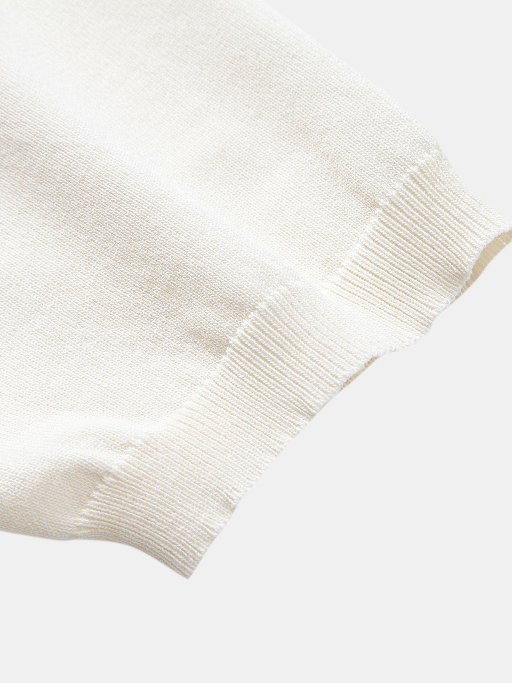Stripe Geometric Jacquard Knitted Polo Shirt & Cotton Chino Shorts