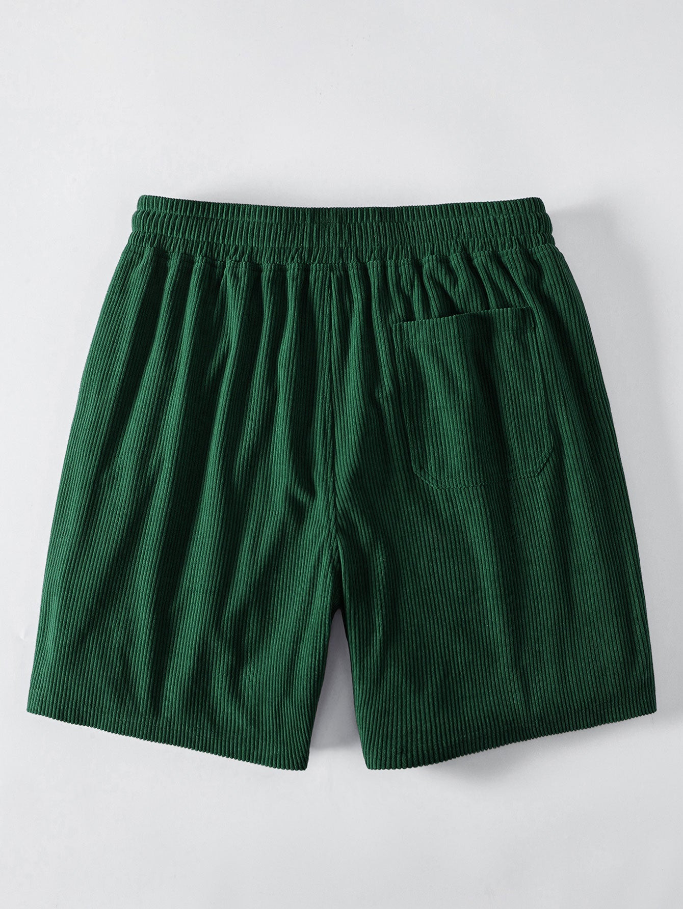 Relax Fit Contrast Collar Polo Shirt & Corduroy 7" Shorts