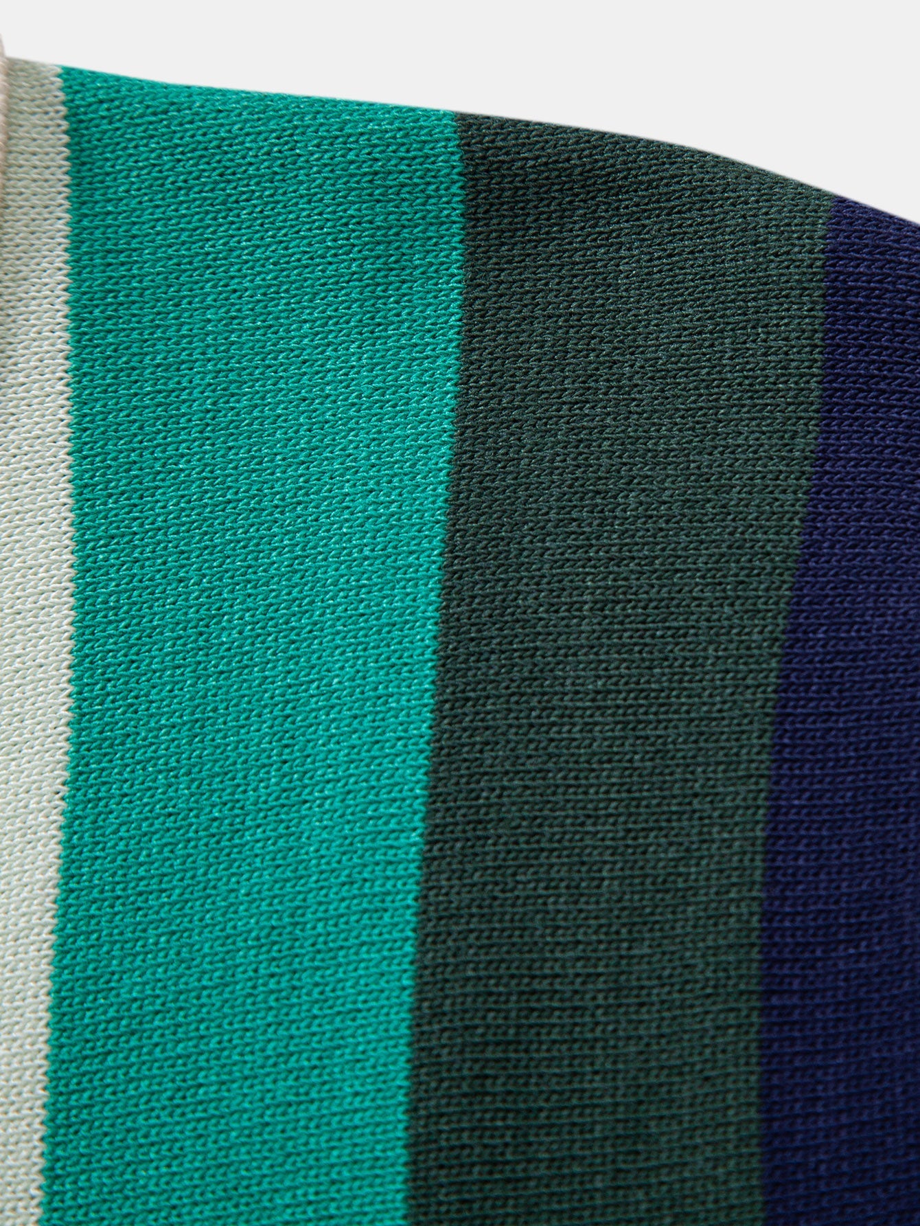 Striped Knitted Polo Shirt & Slim Fit Tapered Trousers