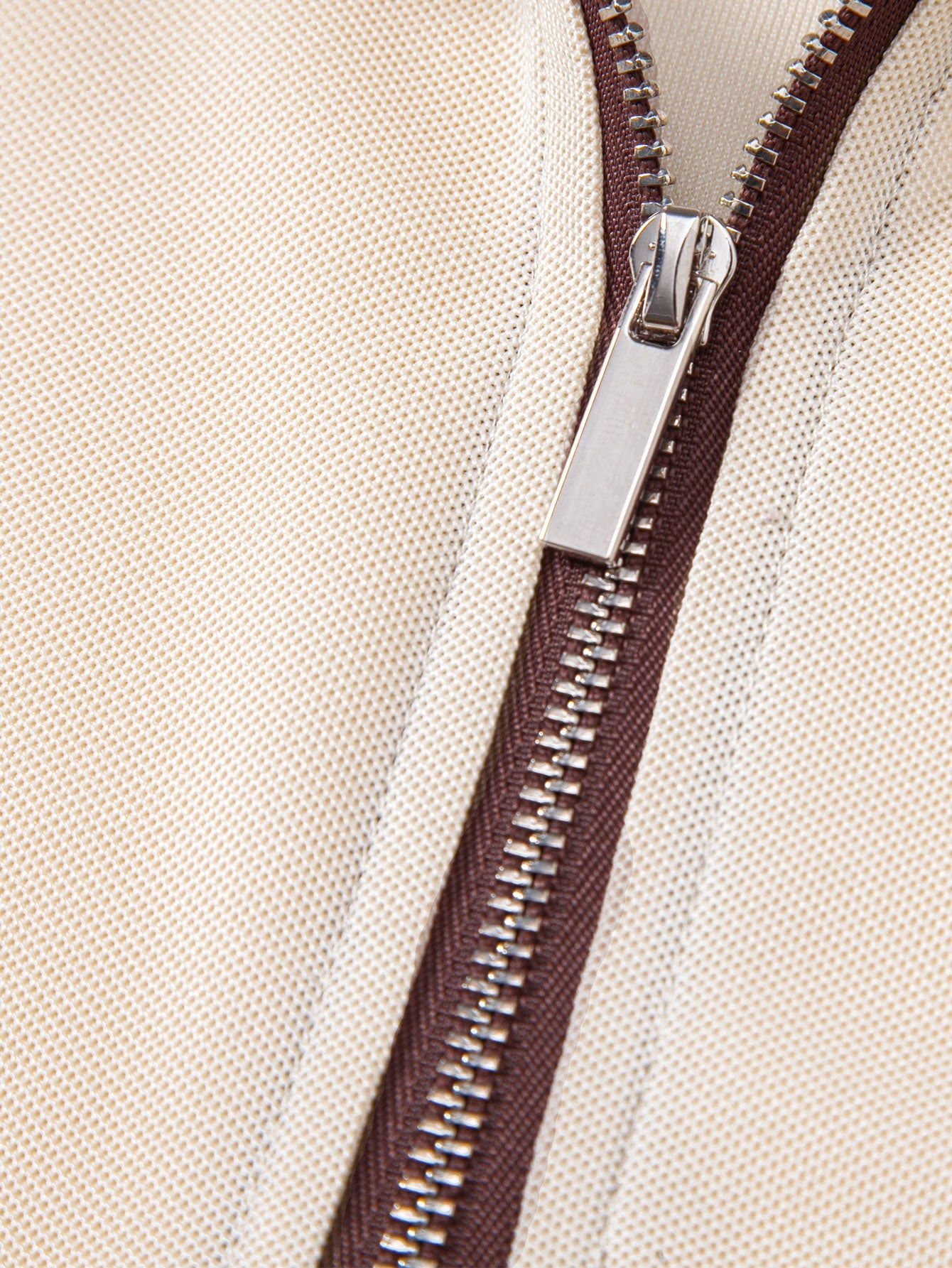 Contrast Trim Zipper Polo & Slim Fit Tapered Trousers