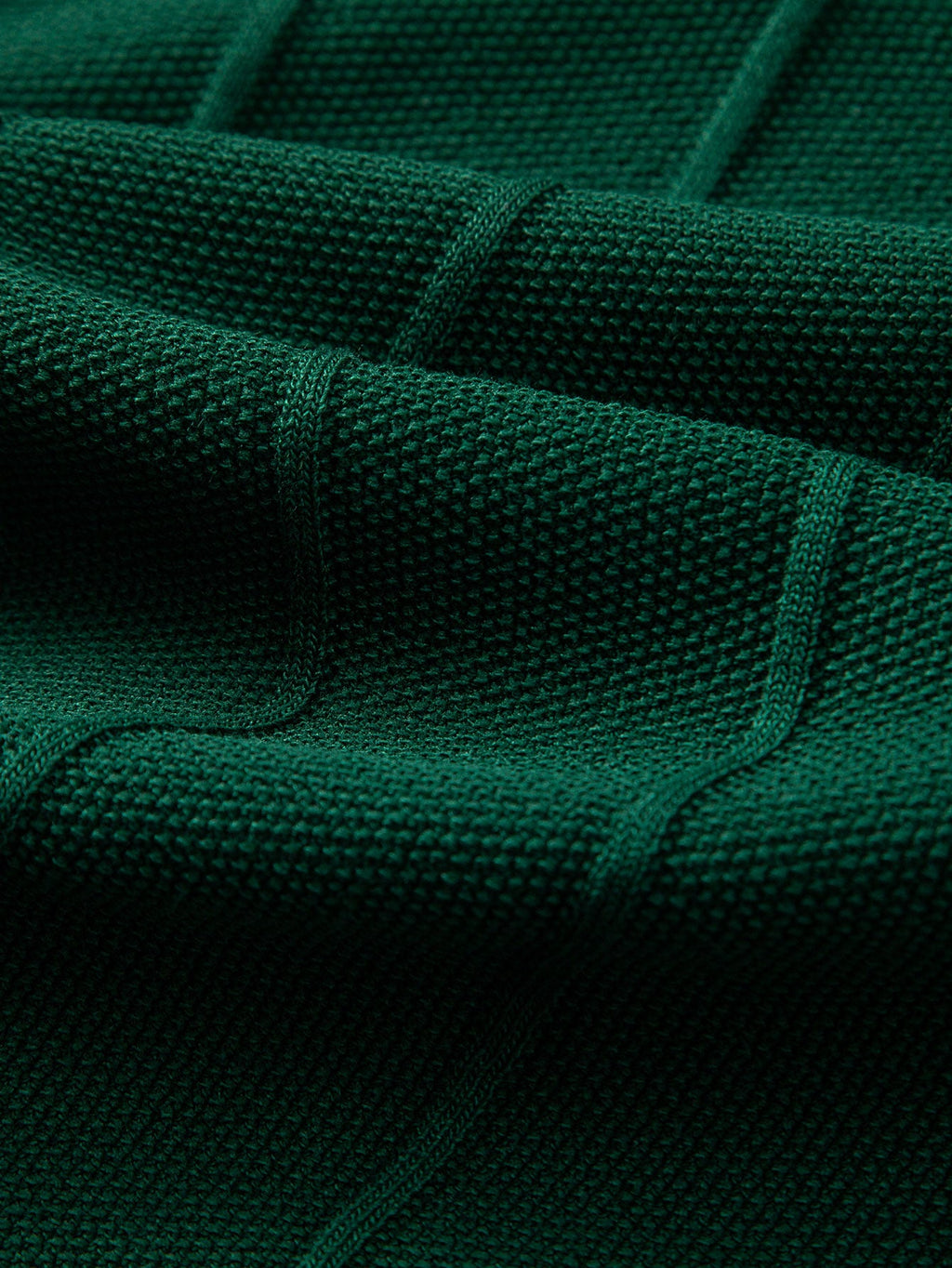 Stripe Jacquard Knit Polo Shirt & Slim Fit Tapered Trousers
