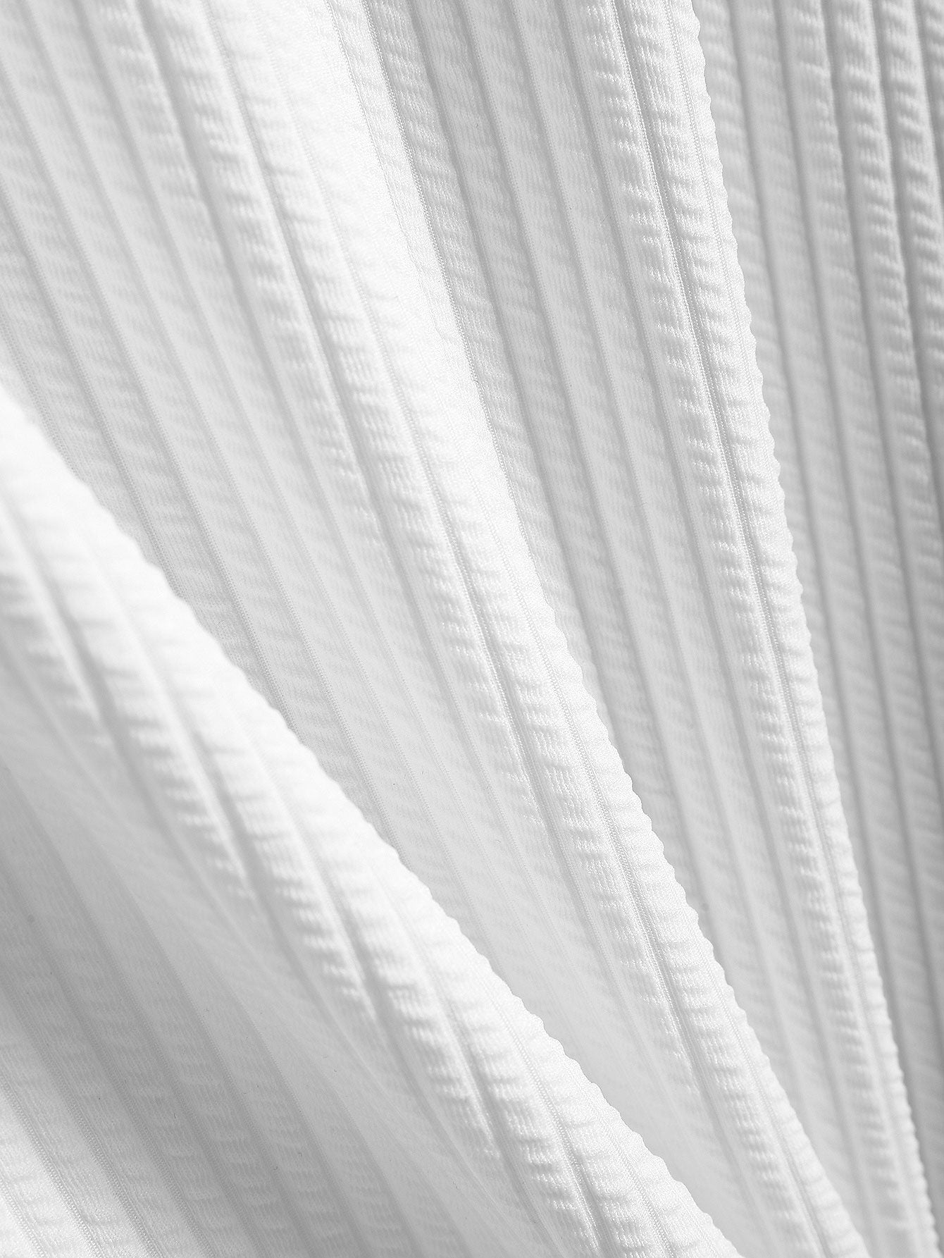 Ribbed Cuban Collar Polo & Straight Leg Ribbed Pants