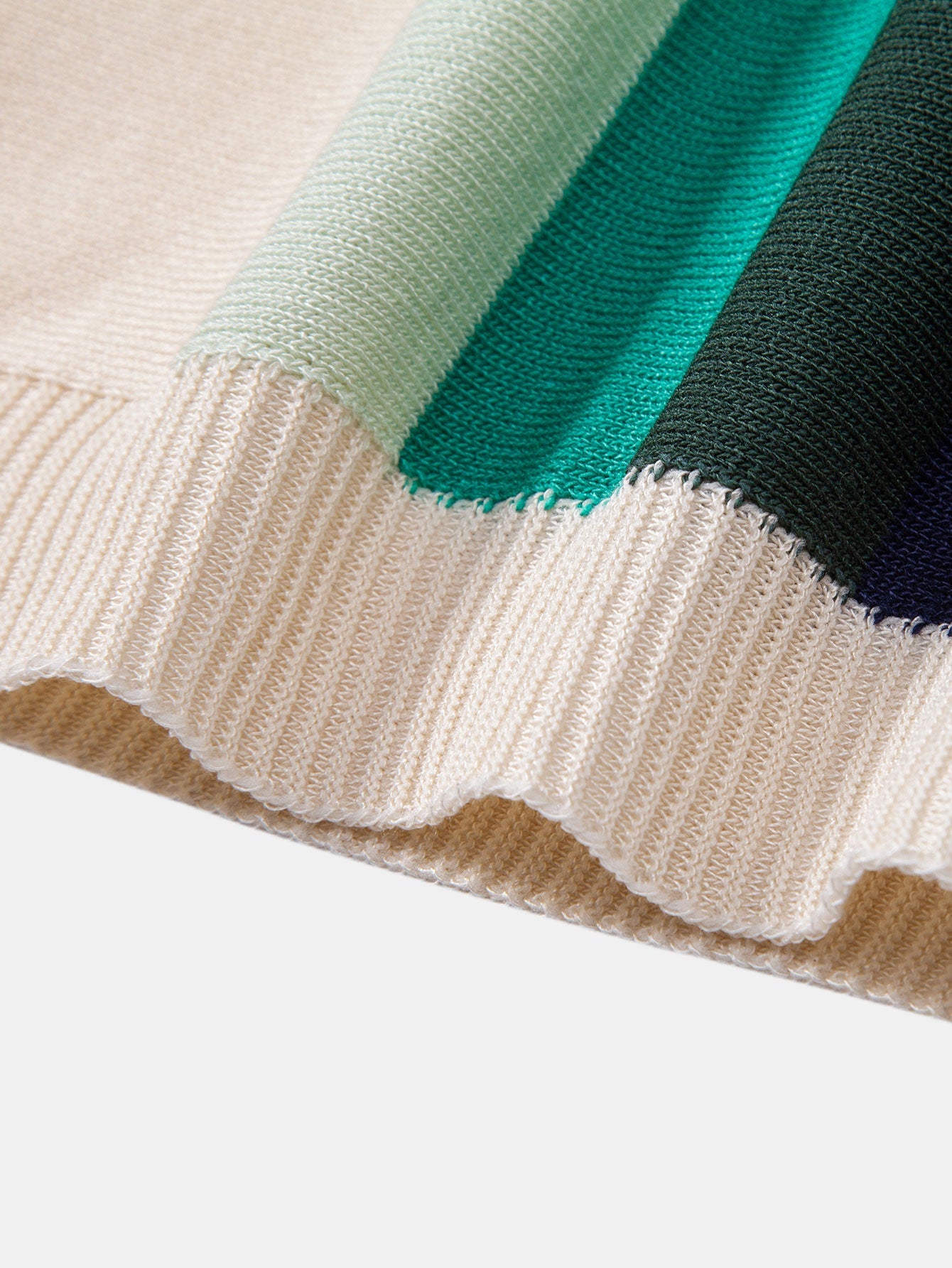 Striped Knitted Polo Shirt & Slim Fit Tapered Trousers