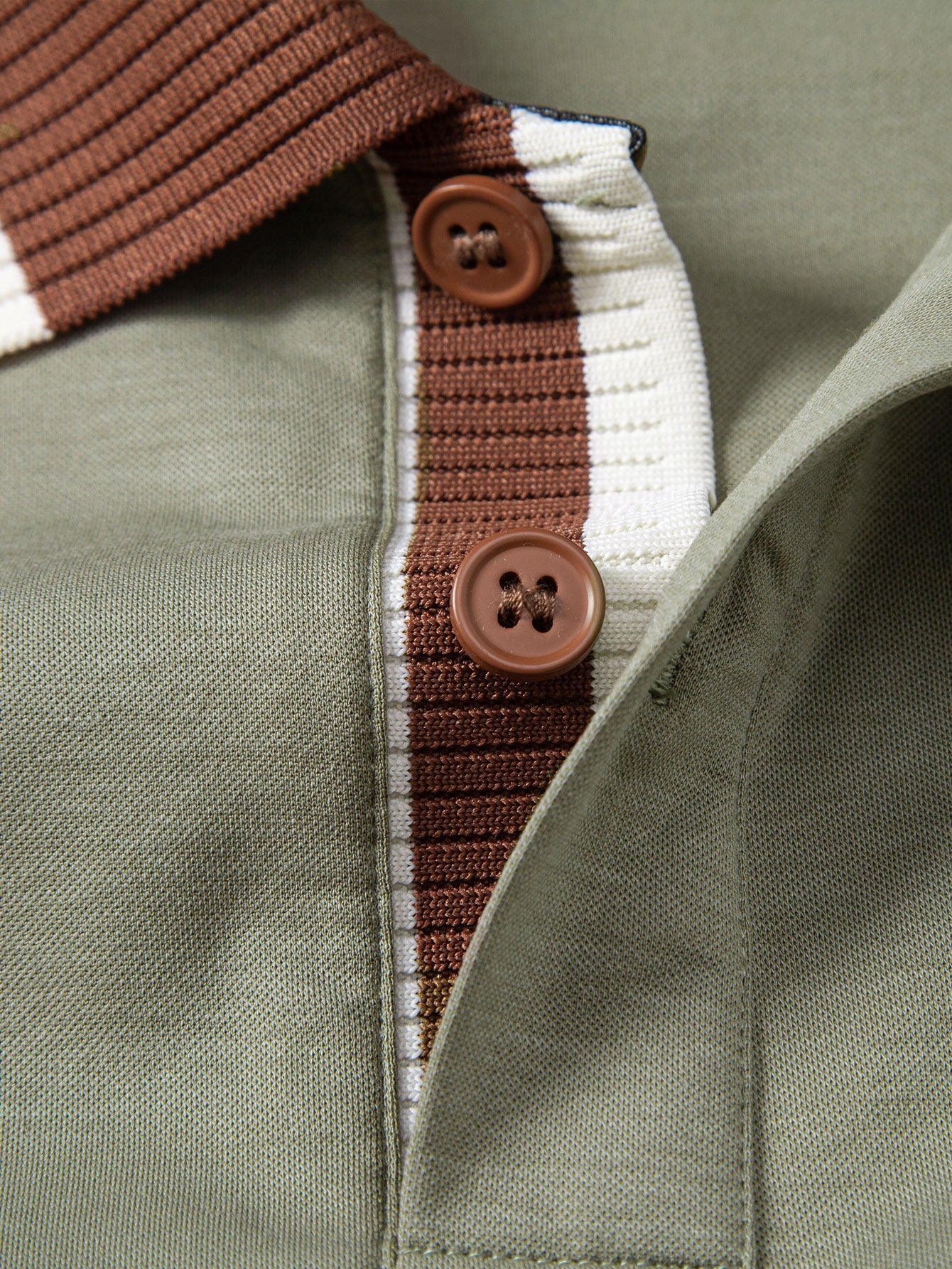 Contrast Trim Polo & Slim Fit Tapered Trousers