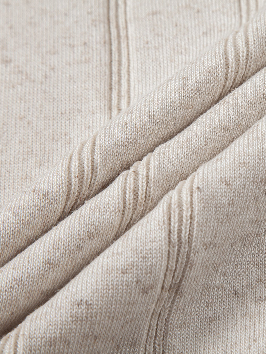 Linen Ribbed Knit Polo & Slim Fit Tapered Trousers