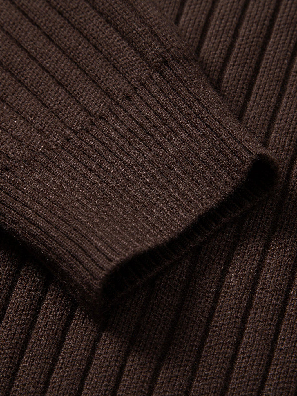 Stripe Zip Knit Ribbed Polo Shirt & Slim Fit Tapered Trousers