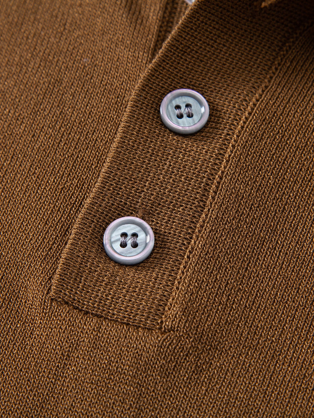 Basic Knit Polo & Knit Shorts