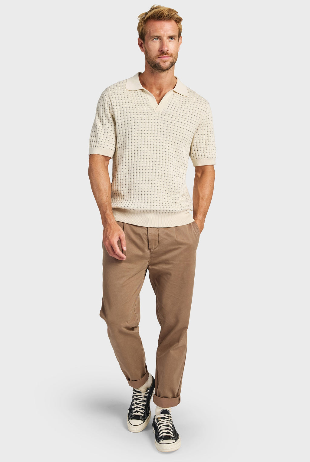 Sanders Knit Polo